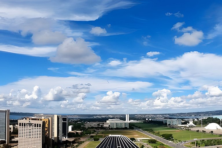 Saint Moritz com vista espetacular de Brasilia